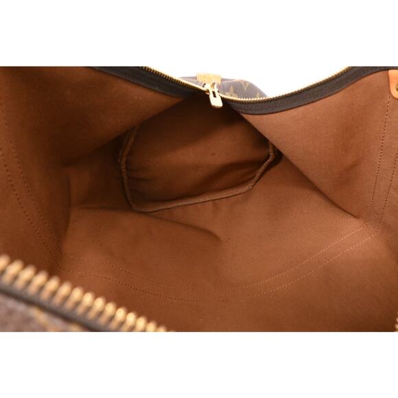 Louis Vuitton Monogram Keepall 55 Authentic Duffle Travel Bag Vintage Boston Bag - Picture 15 of 16